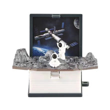Load image into Gallery viewer, 3D Dinosaur Foldable Book Key Chain Toys Kids Pop Out Mini Book Astronaut Wacky Toys Trick Stress Relief Toy
