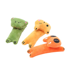 Load image into Gallery viewer, Cute Animal Shape Catnip Cats Toy Kitten Dinosaur Teeth Chewing Biting Plush Toys Cat Plush Thumb Pillow Pet Accessories
