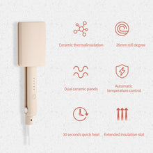 Load image into Gallery viewer, 26mm Portable Splint Wavy Water Ripple Curling Iron S-shaped Large Curly Women Household Daily Styling Curling Iron
