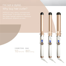 Load image into Gallery viewer, Ceramic Electric Curling Iron Does Not Damage Hair Pear-shaped Hair Curling Iron Wet and Dry Hair Curling Iron
