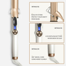 Load image into Gallery viewer, Ceramic Electric Curling Iron Does Not Damage Hair Pear-shaped Hair Curling Iron Wet and Dry Hair Curling Iron
