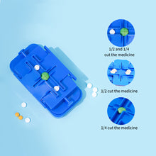 Load image into Gallery viewer, 1/4 1/2 Pill Cutter Multiple Pill Splitter Stainless Steel Quartering for Round Oblong Pills Tablet Cutter Splitter Tools Medicine Cutter
