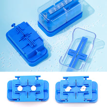 Load image into Gallery viewer, 1/4 1/2 Pill Cutter Multiple Pill Splitter Stainless Steel Quartering for Round Oblong Pills Tablet Cutter Splitter Tools Medicine Cutter
