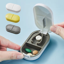 Load image into Gallery viewer, Medicine Box Pills Splitters Cutter Cases Mini Useful Portable Storage Box Pill Tablet Pill Cutter Divide Medicine Storage Box
