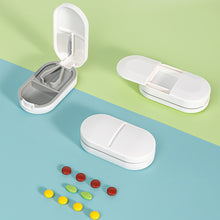 Load image into Gallery viewer, Medicine Box Pills Splitters Cutter Cases Mini Useful Portable Storage Box Pill Tablet Pill Cutter Divide Medicine Storage Box
