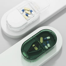 Load image into Gallery viewer, Portable Medicine Box Pills Splitters Cutter Medicine Box Mini Storage Box Pill Tablet Pill Cutter Divide Medicine Storage Box
