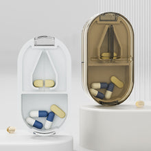 Load image into Gallery viewer, Portable Medicine Box Pills Splitters Cutter Medicine Box Mini Storage Box Pill Tablet Pill Cutter Divide Medicine Storage Box

