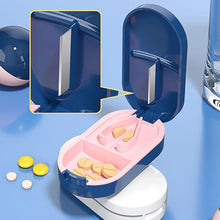 Load image into Gallery viewer, Portable Medicine Box Pills Splitters Cutter Medicine Box Mini Storage Box Pill Tablet Pill Cutter Divide Medicine Storage Box
