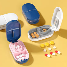 Load image into Gallery viewer, Portable Medicine Box Pills Splitters Cutter Medicine Box Mini Storage Box Pill Tablet Pill Cutter Divide Medicine Storage Box
