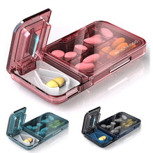 Load image into Gallery viewer, Medicine Cutter Tablet Segmentation Packaging Portable Medicine Box Household Mini Creative Sealing Moisture-proof Pill Box
