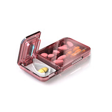 Load image into Gallery viewer, Medicine Cutter Tablet Segmentation Packaging Portable Medicine Box Household Mini Creative Sealing Moisture-proof Pill Box
