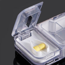 Load image into Gallery viewer, Medicine Cutter Tablet Segmentation Packaging Portable Medicine Box Household Mini Creative Sealing Moisture-proof Pill Box
