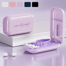 Load image into Gallery viewer, Mini Sealed Medicine Cutter Tablet Packaging Box Portable Medicine Box Household Creative Moisture-proof Pill Box
