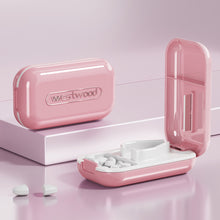 Load image into Gallery viewer, Mini Sealed Medicine Cutter Tablet Packaging Box Portable Medicine Box Household Creative Moisture-proof Pill Box
