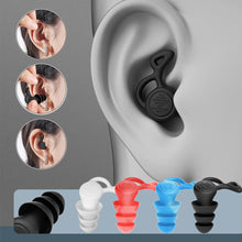 Load image into Gallery viewer, Silicone Anti-noise Earplugs Professional Earplugs Soft Sound Insulation Noise Reduction During Sleep Earplugs

