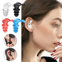 Load image into Gallery viewer, Silicone Anti-noise Earplugs Professional Earplugs Soft Sound Insulation Noise Reduction During Sleep Earplugs
