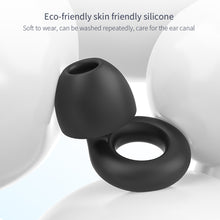 Load image into Gallery viewer, Anti-noise Silicone Round Earplugs Professional Earplugs Soft Reusable Sound Insulation Noise Reduction During Sleep Earplugs
