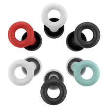 Load image into Gallery viewer, Anti-noise Silicone Round Earplugs Professional Earplugs Soft Reusable Sound Insulation Noise Reduction During Sleep Earplugs
