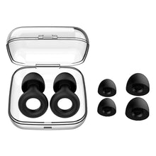 Load image into Gallery viewer, Anti-noise Silicone Round Earplugs Professional Earplugs Soft Reusable Sound Insulation Noise Reduction During Sleep Earplugs
