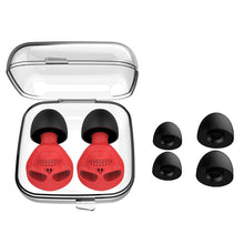 Load image into Gallery viewer, Anti-noise Skull Silicone Earplugs Professional Earplugs Soft Reusable Noise Reduction Sound Insulation During Sleep Earplugs
