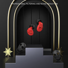 Load image into Gallery viewer, Anti-noise Skull Silicone Earplugs Professional Earplugs Soft Reusable Noise Reduction Sound Insulation During Sleep Earplugs
