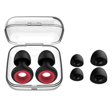 Load image into Gallery viewer, Anti-noise Turbine Silicone Earplugs Earplugs Soft Reusable Outdoor Travel Noise Reduction Sound Insulation During Sleep Earplugs
