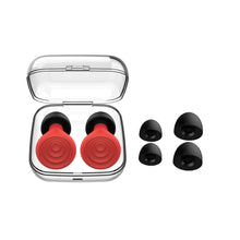 Load image into Gallery viewer, Soft Anti-noise Acoustic Wave Silicone Earplugs Reusable Outdoor Travel Noise Reduction Sound Insulation During Sleep Earplugs
