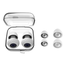 Load image into Gallery viewer, Soft Silicone Portable Cyclone Anti-Noise Earplugs Portable Noise Reduction Earplugs Washable Reusable Sleeping Earplugs
