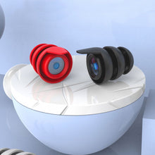 Load image into Gallery viewer, Portable Soft Silicone Portable Anti-Noise Soundproof Earplugs Noise Reduction Earplugs Washable Reusable Sleeping Earplugs
