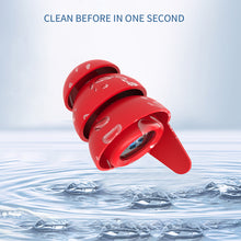 Load image into Gallery viewer, Portable Soft Silicone Portable Anti-Noise Soundproof Earplugs Noise Reduction Earplugs Washable Reusable Sleeping Earplugs
