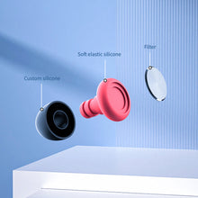 Load image into Gallery viewer, Portable Soft Silicone Bullet Anti-Noise Soundproof Earplugs Noise Reduction Earplugs Washable Reusable Sleeping Earplugs
