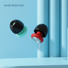 Load image into Gallery viewer, Portable Soft Silicone Bullet Anti-Noise Soundproof Earplugs Noise Reduction Earplugs Washable Reusable Sleeping Earplugs
