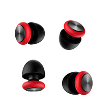 Load image into Gallery viewer, Portable Soft Silicone Bullet Anti-Noise Soundproof Earplugs Noise Reduction Earplugs Washable Reusable Sleeping Earplugs
