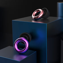 Load image into Gallery viewer, Portable Soft Silicone Plating Anti-Noise Soundproof Earplugs Washable Noise Reduction Earplugs Reusable Sleeping Earplugs
