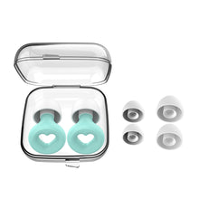 Load image into Gallery viewer, Soft Heart Skin-friendly Sound Insulation Silicone Earplugs Comfortable Noise Reduction Earplugs Washable Durable Sleeping Earplugs
