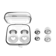 Load image into Gallery viewer, Soft Heart Skin-friendly Sound Insulation Silicone Earplugs Comfortable Noise Reduction Earplugs Washable Durable Sleeping Earplugs
