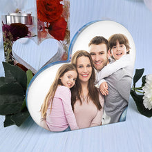 Load image into Gallery viewer, Love Heart DIY Crystal Epoxy Resin Mold Craft Heart Decorative Ornament with Love Sentences Silicone Mould Home Decor
