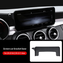 Load image into Gallery viewer, Car Central Control Phone Brackets Navigation Screen Holder for Mercedes Benz C-Class GLC GLA V-Class EQE Smart
