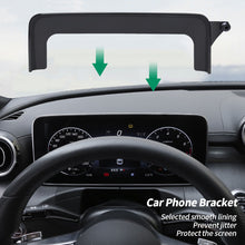 Load image into Gallery viewer, Car Central Control Phone Brackets Navigation Screen Holder for Mercedes Benz C-Class GLC GLA V-Class EQE Smart
