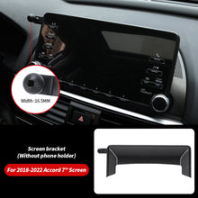 Load image into Gallery viewer, Car Central Control Fixed Phone Brackets Navigation Screen Holder Mount For Honda Accord Civic XRV Breeze ZRV/HRV Avancier
