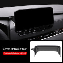 Load image into Gallery viewer, Car Central Control Fixed Phone Brackets Navigation Screen Holder Mount For Mitsubishi Outlander 2022 2023 10.25" Screen
