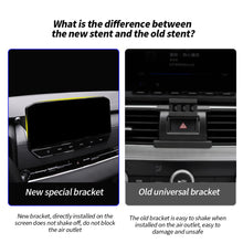 Load image into Gallery viewer, Car Central Control Fixed Phone Brackets Navigation Screen Holder Mount For Mitsubishi Outlander 2022 2023 10.25" Screen
