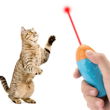Load image into Gallery viewer, Fish Shape Pet Cat Laser Toys Cats Interactive Infrared Teaser Lighting Funny Kitten Training Toys Cat Accessories
