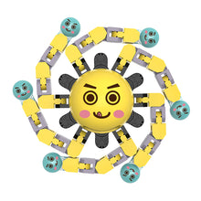 Load image into Gallery viewer, Antistress Finger Spinner Fingertip Spinner Stress Relief Toy Transformable Toy for Adults Children Kids Relieve Stress Gift Face Change Finger Spinner Toy
