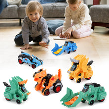 Load image into Gallery viewer, 2 In 1 Monster Truck Transformation Car Toy Children Dinosaur Car Toys Boy Deformation Figures Robot Toys Birthday Christmas Gifts
