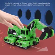 Load image into Gallery viewer, 2 In 1 Transformation Excavators Toy Children Dinosaur Engineering Vehicle Toys Boy Deformation Robot Toys Birthday Christmas Gifts
