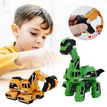 Load image into Gallery viewer, 2 In 1 Transformation Excavators Toy Children Dinosaur Engineering Vehicle Toys Boy Deformation Robot Toys Birthday Christmas Gifts
