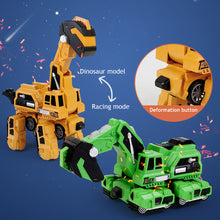 Load image into Gallery viewer, 2 In 1 Transformation Excavators Toy Children Dinosaur Engineering Vehicle Toys Boy Deformation Robot Toys Birthday Christmas Gifts
