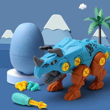 Load image into Gallery viewer, DIY Disassembly Assembly Dinosaur Egg Toy Set Screw Nut Combination Assembling Dinosaur Model Educational Toy for Children Kids Gift
