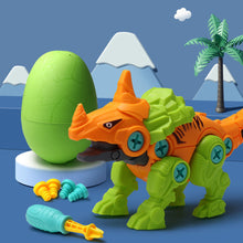 Load image into Gallery viewer, DIY Disassembly Assembly Dinosaur Egg Toy Set Screw Nut Combination Assembling Dinosaur Model Educational Toy for Children Kids Gift
